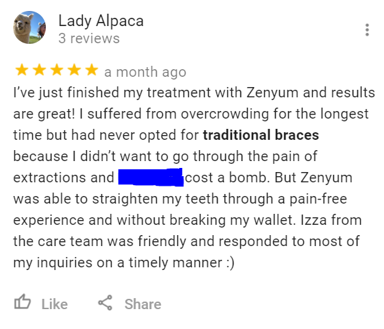 zenyum review lady alpaca